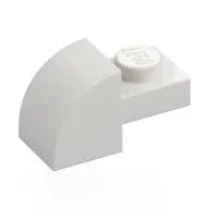 Brick Curved 1 x 2 x 1 with Curved Top