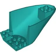 Aircraft Fuselage Curved Aft Section 6 x 10 Bottom, Pinholes
