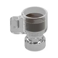 Equipment Stein/Cup with Dark Brown Drink Pattern