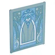 Glass for Frame 1 x 6 x 6 with Blue/Sand Blue Crystal Decorations print