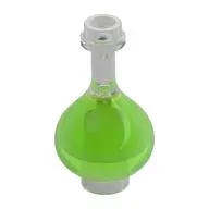 Equipment Bottle / Erlenmeyer / Florence Flask with Trans-Bright Green pattern