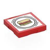 Tile Special 2 x 2 with SMART Tag with Sandwich Print