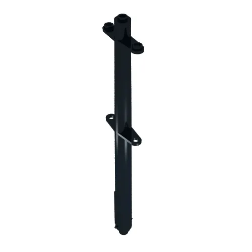 Boat, Mast Section Top 16 H with 4 stud holes at bottom, With Bottom Nubs
