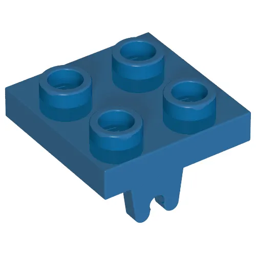 Plate Special 2 x 2 with Wheel Holder Bottom
