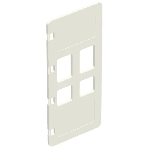 Duplo Door 1 x 3 x 5 with Four Panes