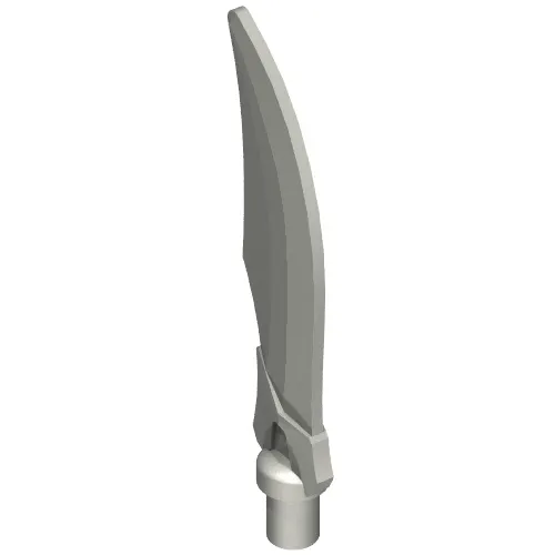 Weapon Sword Curved Blade with Bar