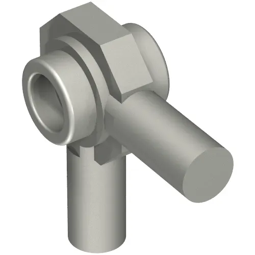 Tool Connector 2 Bar 90 deg, Stud on Both Sides