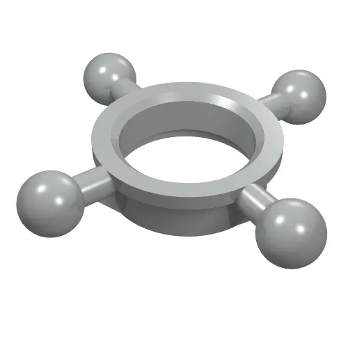 Technic Helicopter Rotor Holder with Towballs