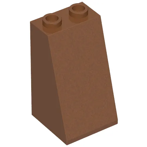 Brick Sloped 75° 2 x 2 x 3 Smooth