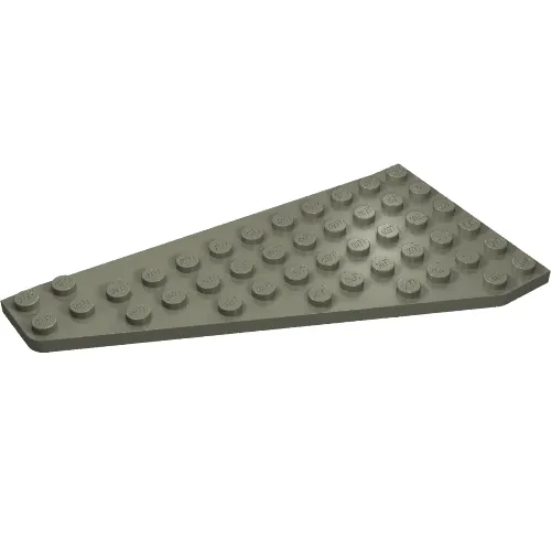 Wedge, Plate 7 x 12 Wing Right