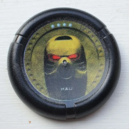 Large Figure Throwing Disk, Bionicle Mask Hau Print