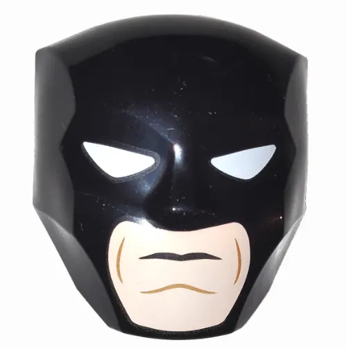 Large Figure Face 4 x 5 x 1 2/3 with Batman Face print