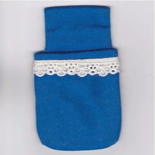 Belville, Sleeping Bag / Child Pouch with Lace Trim