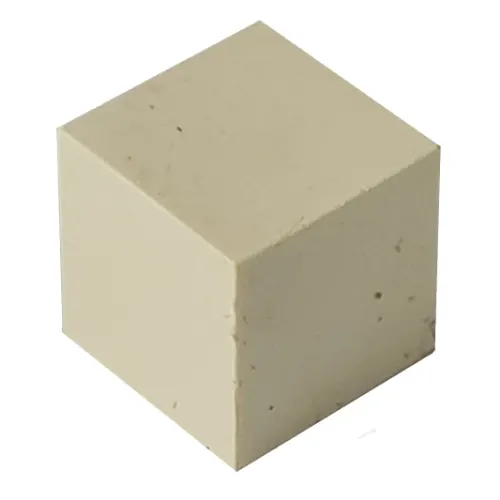 Modulex Tile 1 x 1 with Black Dot / Circle Outline Print with No Lining
