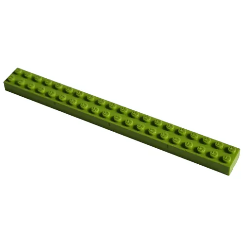 Modulex Brick 2 x 20 with M on Studs