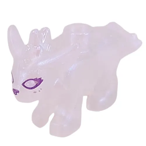 Creature, Treasure Creature with Dark Purple/Silver Eyes print