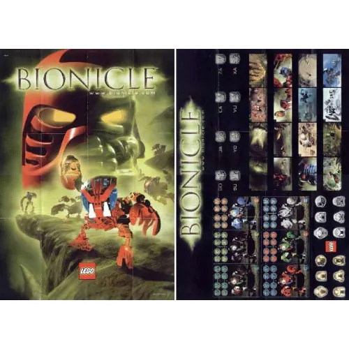Poster, Bionicle, 2002, Bohrok / Krana