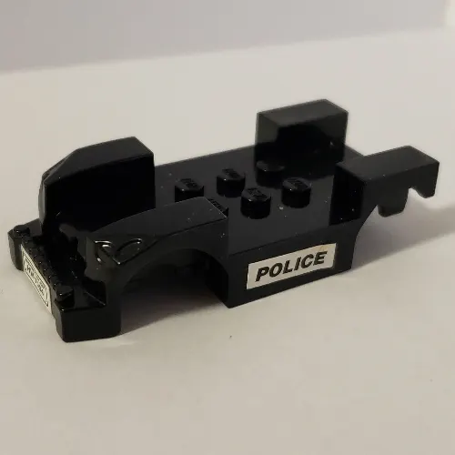 Vehicle Base, 4 x 8 with Mudguards, Fast Food Racer, with Headlights
