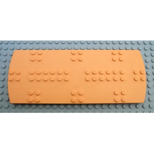 Scala, Plate Special 8 x 20 x 2/3 Round Ends with Reduced Stud Sections