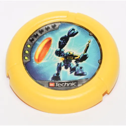 Large Figure Throwing Disk, Scuba / Sub, 3 Pips, Scuba Throwing Disk Print
