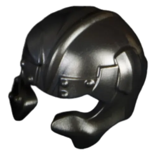 Helmet Orc with Curved Cheek Guards