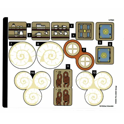 Sticker Sheet for Set 75639-1