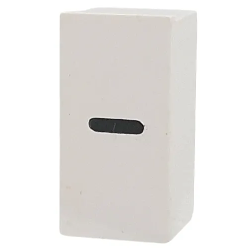 Tile Special 1 x 2 x 5/6 with Stud Hole in End with '-' print