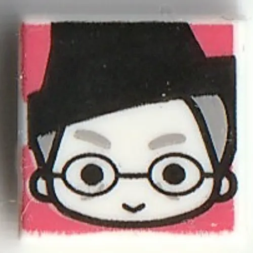 Tile 1 x 1 with Minerva McGonagall print