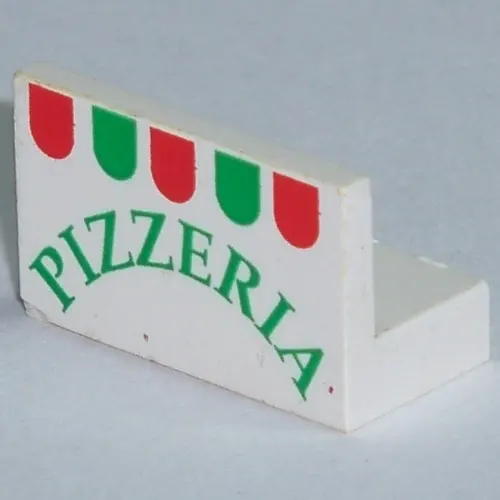 Panel 1 x 2 x 1 with Pizzeria Print