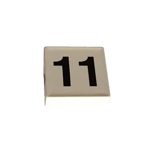 Duplo Tile 2 x 2 with '11' Print