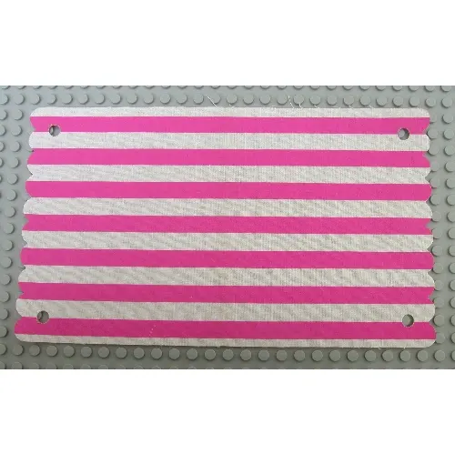 Belville, Tent Cover with Pink Stripes Print