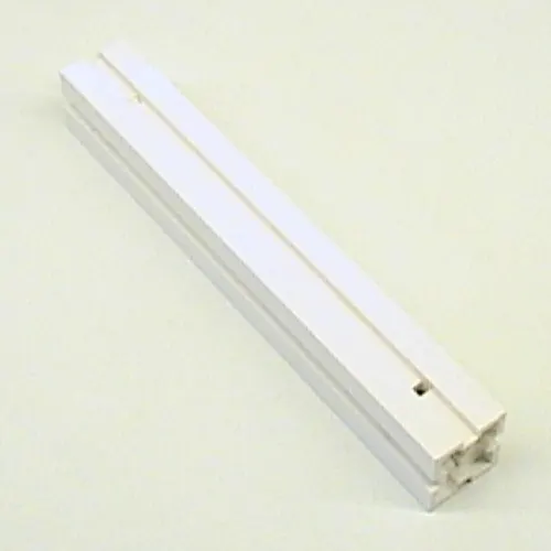 Support Assembly, Column 2 x 2 x 12 Grooves on all Sides and Top Peg insert
