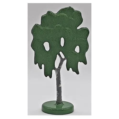 Plant, Tree Flat Birch painted with hollow base