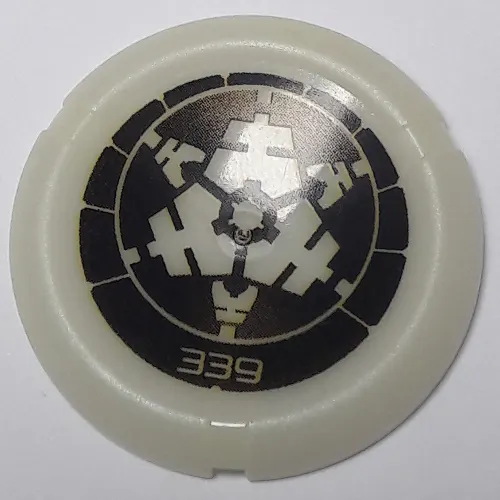 Large Figure Throwing Disc, Kanoka, Po-Metru 339 Print