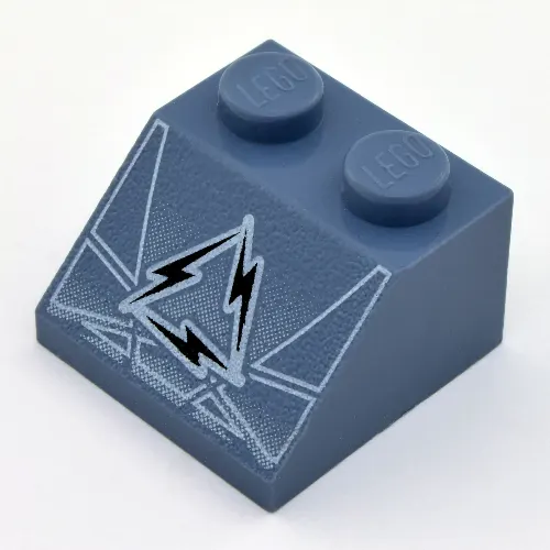 Brick Sloped 45° 2 x 2 with Alpha Team Arctic Print