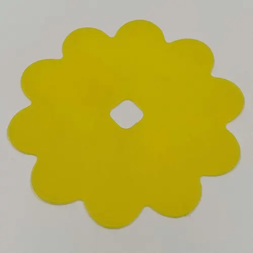 Clikits Icon Accent, Flower 7 1/4 x 7 1/4, 10 Petals