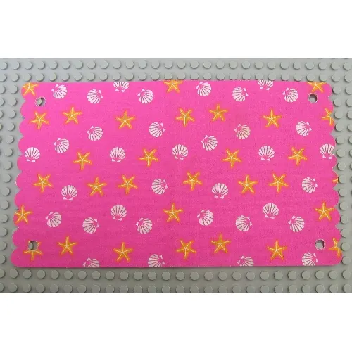 Belville, Tent Cover with Starfish and Clams Print