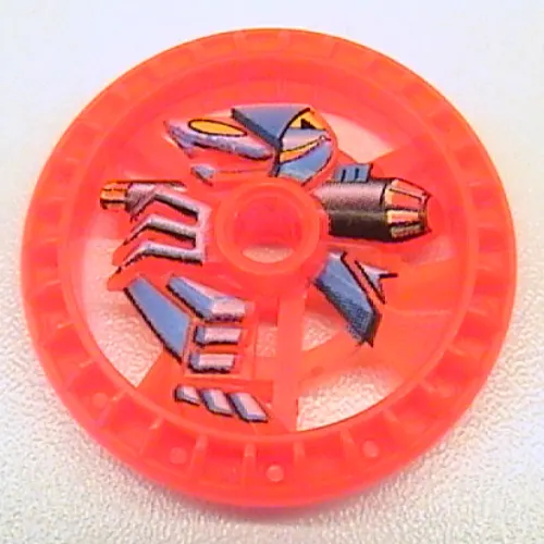 Technic Disc 5 x 5 Notched, Skeleton