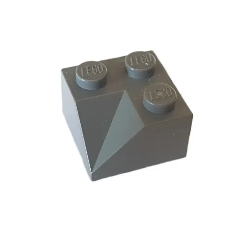 Brick Sloped 45° 2 x 2 Double Concave Smooth