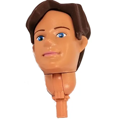 Large Figure Head, with Pin, Nick