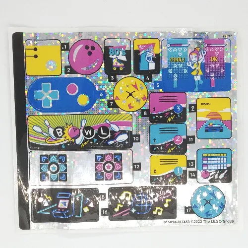 Sticker Sheet for Set 41708-1