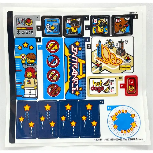 Sticker Sheet for Set 10303-1