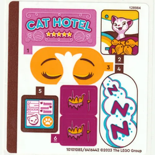 Sticker Sheet for Set 41742-1