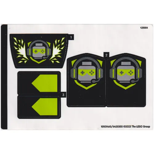 Sticker Sheet 2 for Set 60388-1