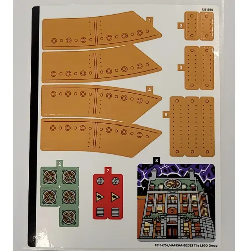 Sticker Sheet for Set 76261-1