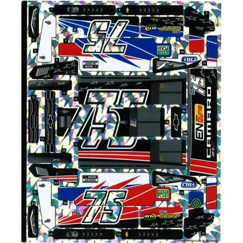 Sticker Sheet for Set 42153-1