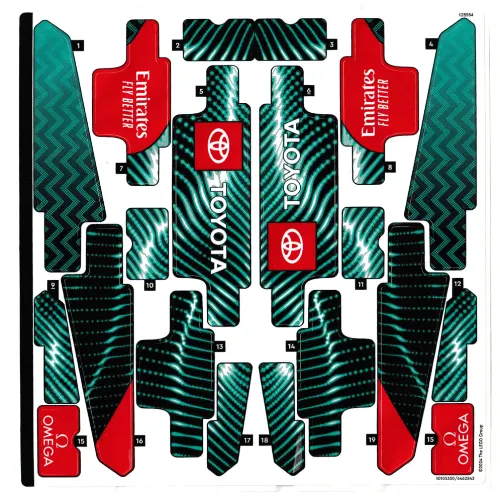 Sticker Sheet for Set 42174-1