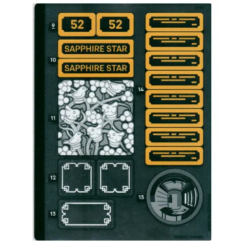 Sticker Sheet 2 for Set 21344-1 (Misprint)