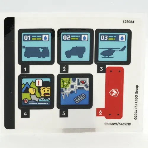 Sticker Sheet for Set 60414-1