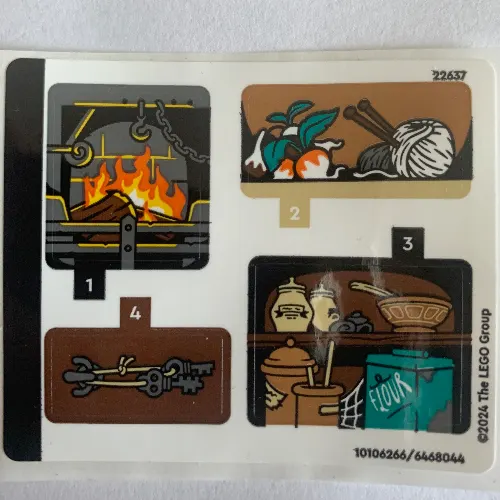 Sticker Sheet for Set 76428-1